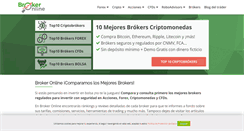 Desktop Screenshot of brokeronline.es